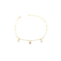 Taşlı Halhal - Altın