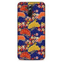 Huawei Mate 20 Lite Kılıf Japonya (50) Shockproof Kılıf Renkli Çiçekler