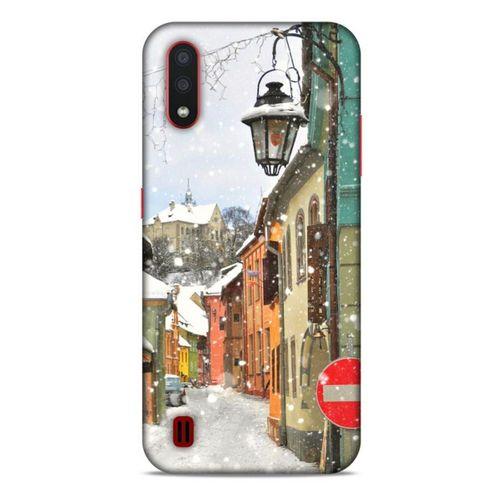Cityx (41) Samsung Galaxy A01 Kılıf Silikon Kapak Desenli