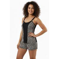 Şahinler Bayan Leopar Şortlu Takımı B159