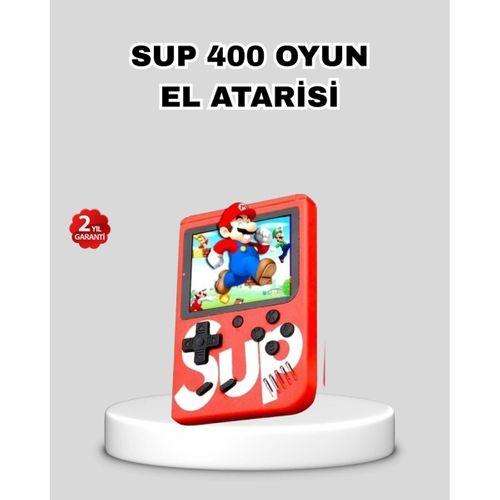 Sup Retro El Konsolu – 500 Oyun, 2 Lu, 3 İnç Ekran, Taşınabilir Şarjlı Atari