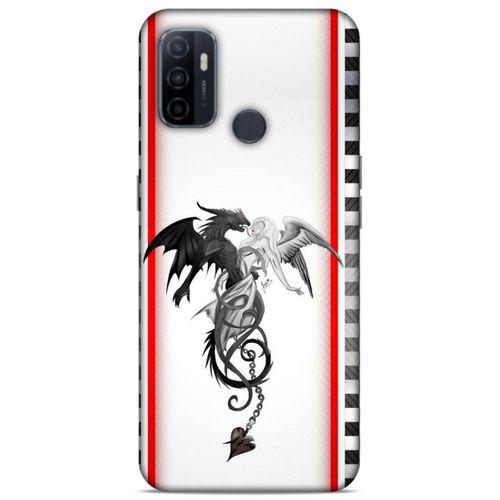 Lopard Huawei P40 Uyumlu Kılıf Tattoo's (49) Ultra Silikon Kılıf Dragon Love