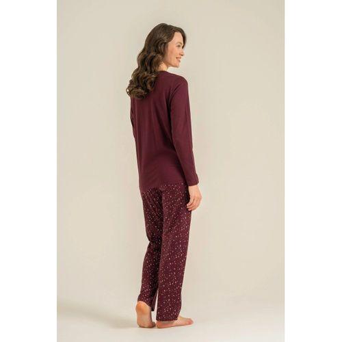 Kadın Pijama Takımı - Uzun Kollu