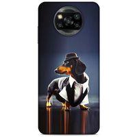 Xiaomi Redmi Poco X3 Kılıf Köpek Kıyafetleri (1) Kılıfı Dakhund Gömlek