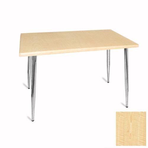 Dockers Manolya Mutfak Masası 80x120 Kromnikel (Werzalit, Wermodin ve Allzalit Tabla) - Akçaağaç