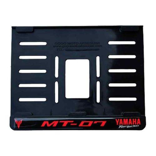 YAMAHA Yamaha Mt-07 Uyumlu 1 Plastik (15X24 Cm) Kırılmaz Plakalık