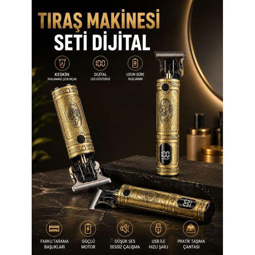 Rd 378 Çizik Tıraş Makinesi Seti Dijital