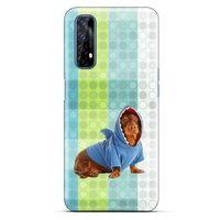 Oppo Realme 7 Kılıf Köpek Kıyafetleri (43) Thin Fit Kılıf Cocker Kapişonlu Eşofman