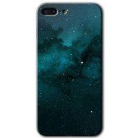 MRCİLETİSİM iPhone 7 Plus Kılıf HD Desen Baskılı Arka Kapak + Temperli Cam - Yıldızlararası