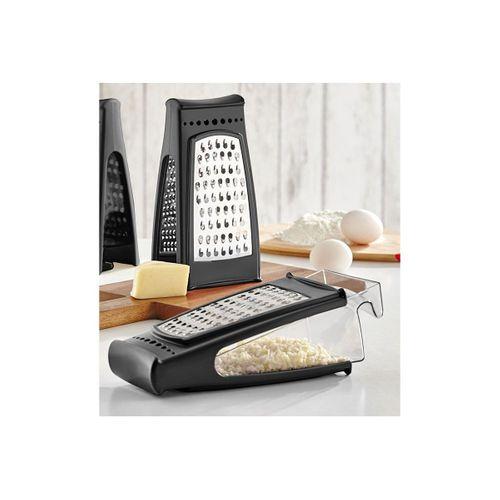 Oms Çift Yönlü Hazneli Paslanmaz Rende