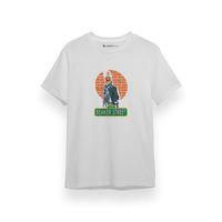 Sherlock Beaker Street Beyaz Kısa kol Erkek Tshirt