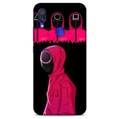 Xiaomi Redmi Note 7 Pro Uyumlu Kılıf Squid Game (42) Rugged Armor Kılıf Sun-Hi
