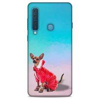 Samsung Galaxy A9 2018 Kılıf Köpek Kıyafetleri (17) Tasarım Kılıf Russian Chihuahua Mont