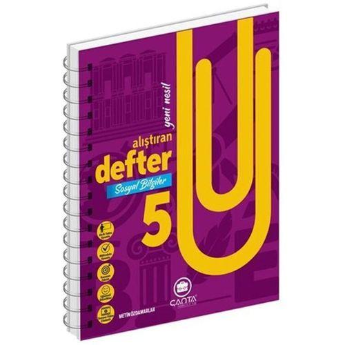 5. Sınıf Sosyal Bilgiler Okula Yardımcı Öğreten Defter Çanta Yayınları