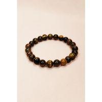 Kaplan Gözü Doğal Taş Bileklik Kutulu