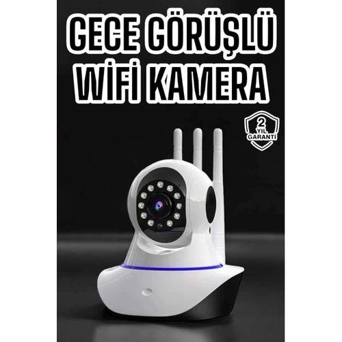 Ev Kamerası Wifi Kamerası Video Kayıt Çift Yönlü Hareket Sensörü Bebek