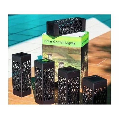 Dekoratif Solar Güneş Enerjili Bahçe Aydınlatması Yürüyüş Yolu Seti ( 8 Adet )