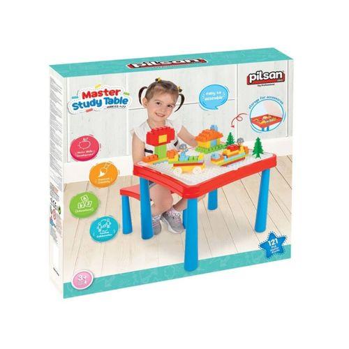 Eğitici Çocuk 03 477 MASTER ÇALIŞMA MASASI KIRMIZI MAVİ
