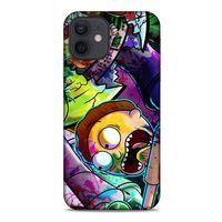 Apple iPhone 12 Uyumlu Kılıf Rick And Morty (41) Tank Kılıf Story Train Rick