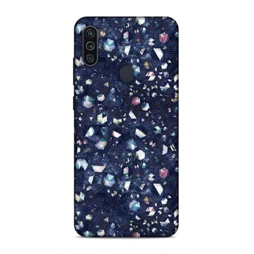 Samsung Galaxy M11 Uyumlu Kılıf Utopia (36) Glitter Kılıf Kahverengi