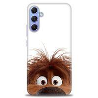 Samsung Galaxy A34 Kılıf HD Baskılı Kılıf - Sevimli Köpek + Tam Ekran Koruyucu