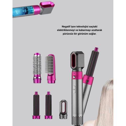 5’i 1 Arada Saç Şekillendirme Makinesi Hızlı Kuruma Ve Kuaför Kalitesinde Sonuç