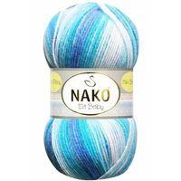 1 Adet Elit Baby Mini Batik Bebe El Örgü İpi Okyanus 32455