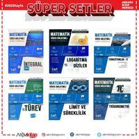 Çap Yayınları İntegral Limit Süreklilik Logaritma Diziler Fonksiyonlar II Türev Trigonometri Seti 6 Kitap