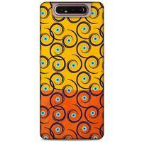 Nazarium (32) Desenli Silikon Kapak Samsung Galaxy A80 Kılıf