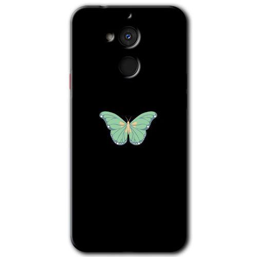 Potkal Hediye Fabrikası General Mobile GM 8 HD Baskılı Kılıf + 9D Tam Ekran Koruyucu - Butterfly Tree
