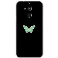 Potkal Hediye Fabrikası General Mobile GM 8 HD Baskılı Kılıf + 9D Tam Ekran Koruyucu - Butterfly Tree