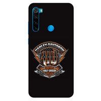 Xiaomi Redmi Note 8 Uyumlu Kılıf Motorsiklet (39) Liquid Crystal Kılıf Harley Davidson
