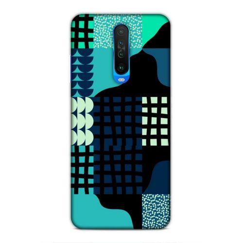 Xiaomi Poco X2 Uyumlu Kılıf Insomnia (17) Tasarım Kılıf Yeşil Lacivert