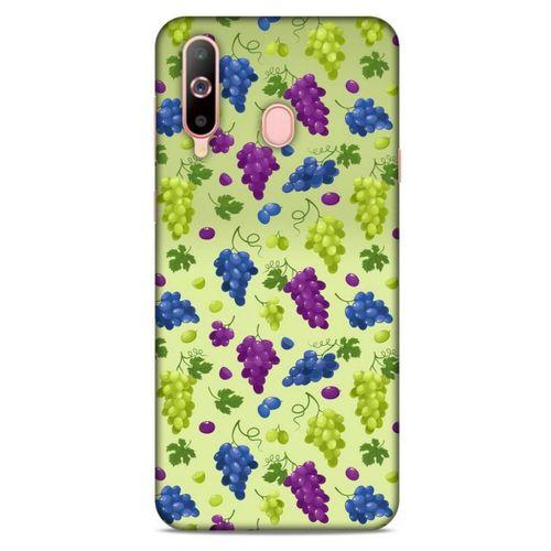 Frutix Üzüm 02 Samsung Galaxy A60 Kılıf Desenli Silikon