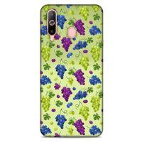 Frutix Üzüm 02 Samsung Galaxy A60 Kılıf Desenli Silikon