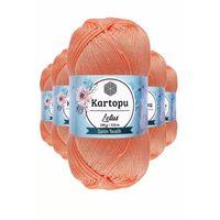 5 Adet Lotus Bikini Büstiyer Bluz Örgü İpi  K218 Somon