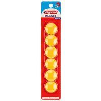 Bigpoint Magnet 30mm (Mıknatıs) Sarı 6'lı Blister