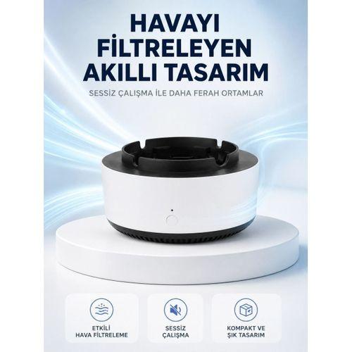 Hava Temizleyici Küllük ,duman Filtreli, Sessiz Çalışan, Şık Tasarım
