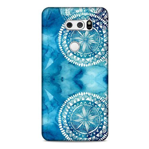 LG K40S Uyumlu Kılıf Mavi Delisi (45) Liquid Air Kılıf Suluboya Motif