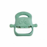 Koyu Yeşil Bebek Silikon Diş Kaşıyıcı