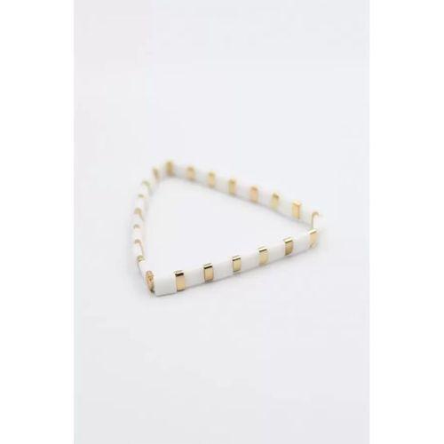 Lastikli Bileklik - Beyaz