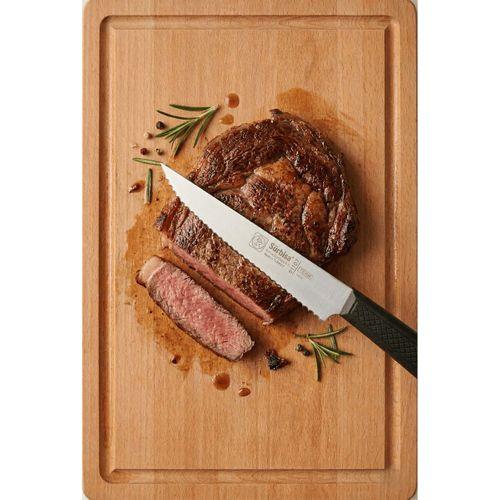 Biftek Et Steak Bıçağı Lazerli Tırtıklı Bıçak Nusret'in Et Kesme Bıçağı Sürmene Sürbisa 61107
