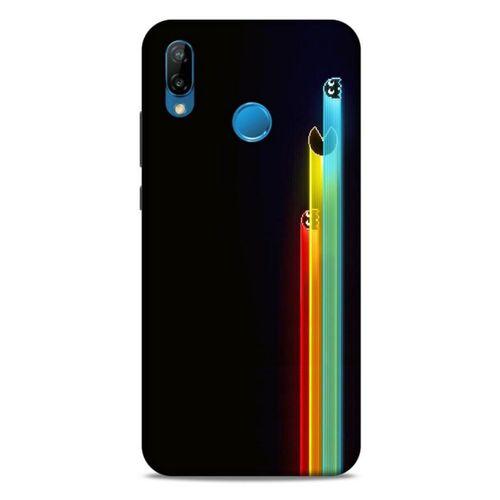 Retro (29) Desen Arka Koruma Kılıfı Renkli Huawei P20 Lite Kılıf