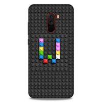 Lopard Xiaomi Pocophone F1 Uyumlu Kılıf BloX (39) Liquid Crystal Kılıf W Harfi