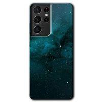 Potkal Hediye Fabrikası Samsung Galaxy S21 Ultra Kılıf HD Desen Baskılı Arka Kapak - Yıldızlararası