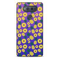 Frutix Ananas 04 LG K61 Kılıf Desenli Silikon