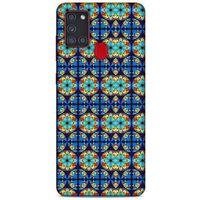 Ethnic Culture (76) Samsung Galaxy A21s Kılıf Silikon Kapak Desenli