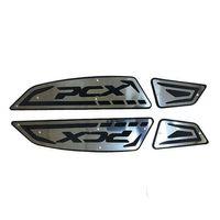 HONDA Honda Pcx 2025 Uyumlu Kauçuk + Krom Ayak Basamak