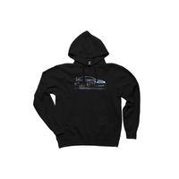 Toyota Supra Mk4 Siyah Kapşonlu Sweatshirt Hoodie