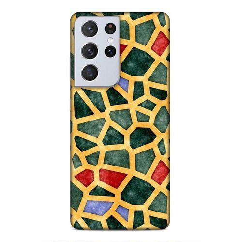Samsung Galaxy S21 Ultra Uyumlu Kılıf Utopia (22) Tam Koruma Kılıfı Suluboya